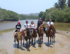 Horseback ride in Ixtapa