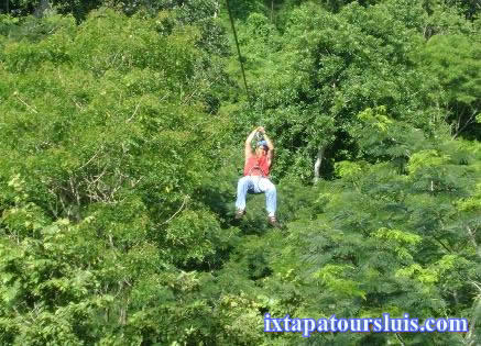 Zip lines Ixtapa